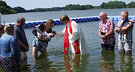 Taufgottesdienst am Südensee